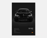 Poster voiture Affiche voiture murale BMW Motorsport