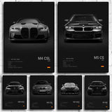 Poster voiture Affiche voiture murale BMW Motorsport