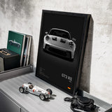 Poster voiture en toile collection Porsche 911