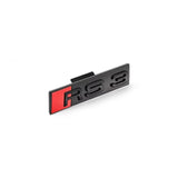 Logo de Calandre Badge AUDI RS3 Noir Brillant