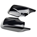 Coques de rétroviseurs type M Performance noires brillantes pour BMW Série 3 E46 (1998 - 2001)