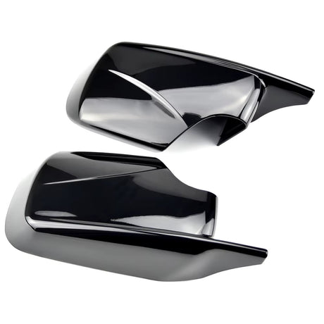 Coques de rétroviseurs type M Performance noires brillantes pour BMW Série 3 E46 (1998 - 2001)