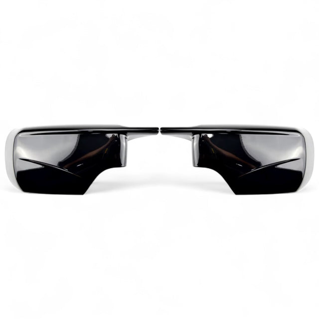 Coques de rétroviseurs type M Performance noires brillantes pour BMW Série 3 E46 (1998 - 2001)