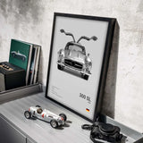 Affiches voitures murales à l'effigie de Mercedes AMG