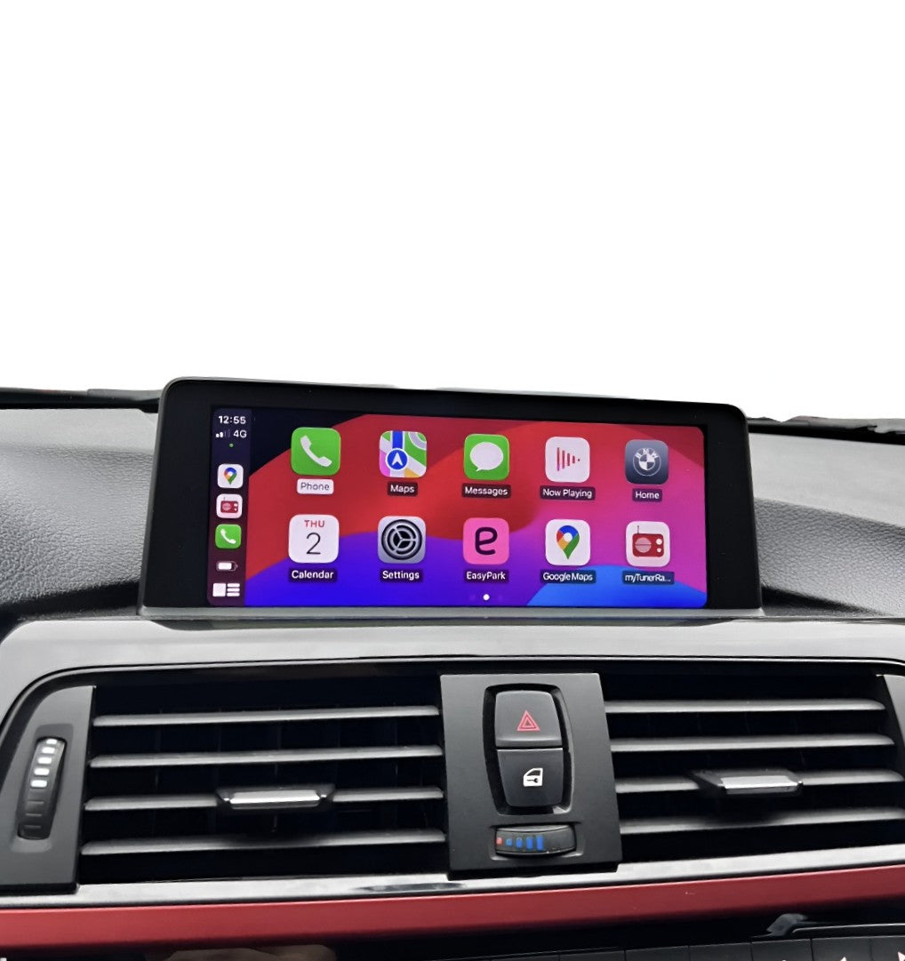 Boîtier Autoradio Android Auto et Apple CarPlay pour BMW X5 F15 NBT (2014 à 2020)