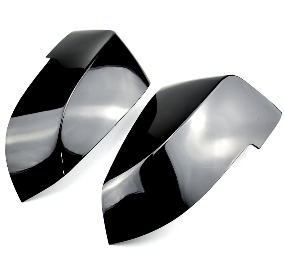 Coques de rétroviseurs type M Performance noires brillantes pour BMW Série 5 F10 (2010 - 2017)