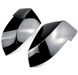 Coques de rétroviseurs type M Performance noires brillantes pour BMW Série 5 F10 (2010 - 2017)