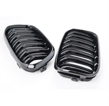 Grilles de calandre noires BMW Série 1 F20 type M Performance (2011-2019)