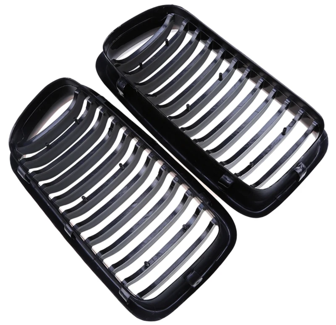 Grilles de calandre noires pour BMW Série 7 E38 type M Performance (1994-2002)