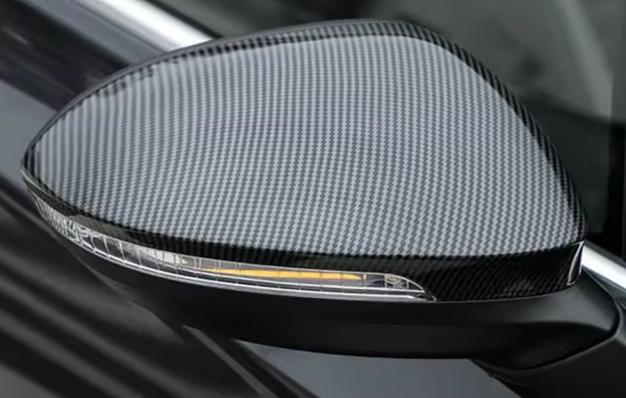 Coques de rétroviseurs finition carbone pour VW Golf 8 (2019 - Aujourd'hui)