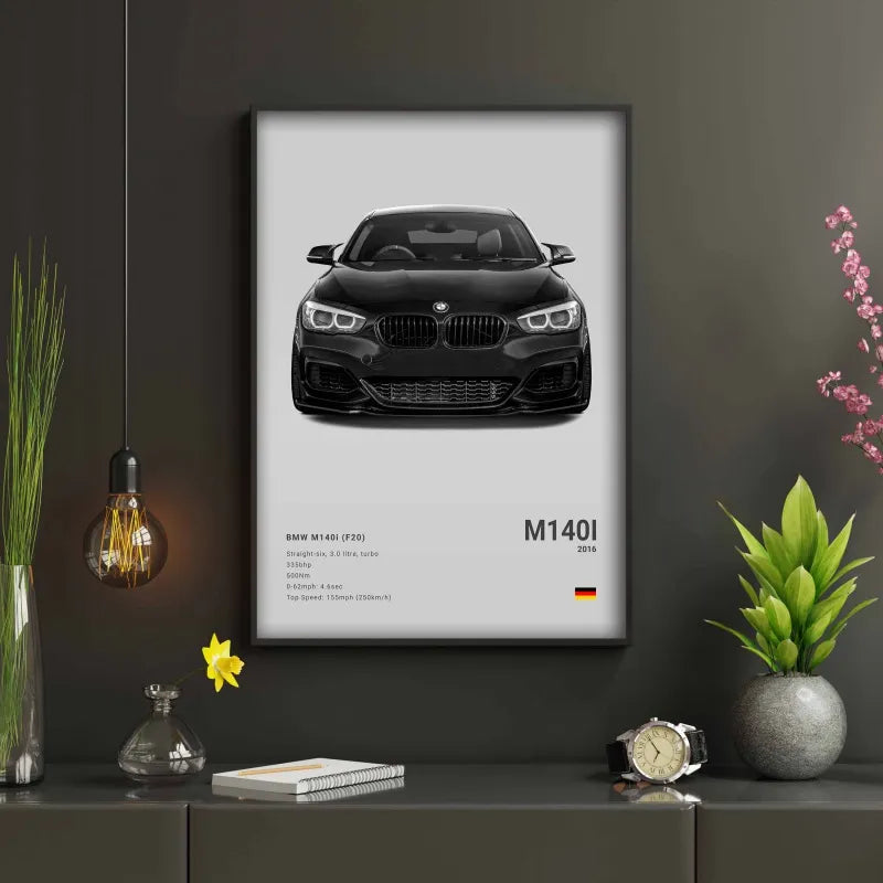 Poster voiture Affiche voiture murale BMW Motorsport