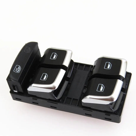 Boutons de lève-vitre chromés et bouton de rétroviseurs pour Audi A4 B8, A5 B8 et Q5 8R
