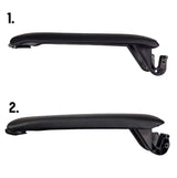 Couvercle d'accoudoir central en simili cuir pour Audi A4 B6 et B7