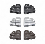 Set de Boutons de Volant multifonction de remplacement pour Mercedes Classe C W205