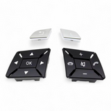 Set de Boutons de Volant multifonction de remplacement pour Mercedes GL X166 - 2012 à 2015