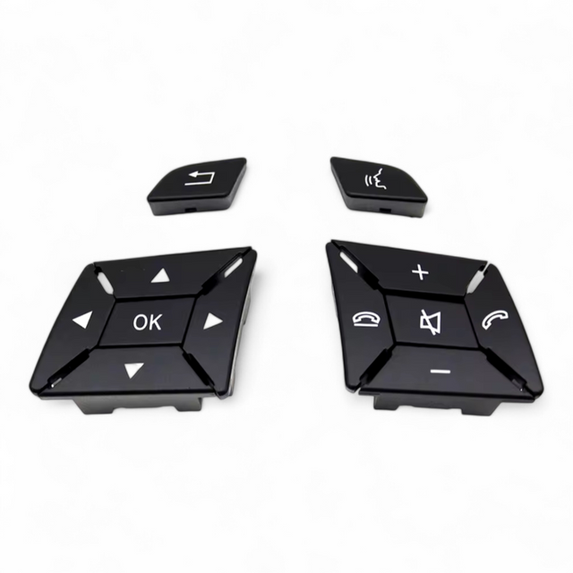 Set de Boutons de Volant multifonction de remplacement pour Mercedes GL X166 - 2012 à 2015