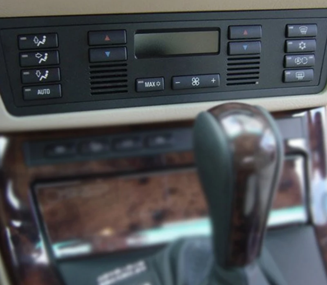 Set de boutons commande de climatisation/chauffage pour BMW X5 E53 (1993 - 2006)