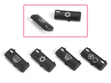 Set de boutons commande de climatisation/chauffage pour BMW X5 E53 (1993 - 2006)