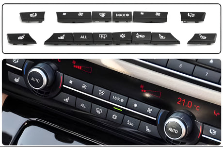Boutons de climatisation de remplacement pour BMW Série 7 F01