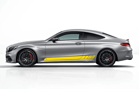 Stickers Autocollants Edition One AMG pour Mercedes Benz Classe C W205 S205 Coupe C205 type C63 S C43