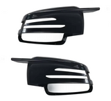 Coques de Rétroviseurs Performance Noires Brillantes Mercedes Classe C W204 (2007 - 2016)