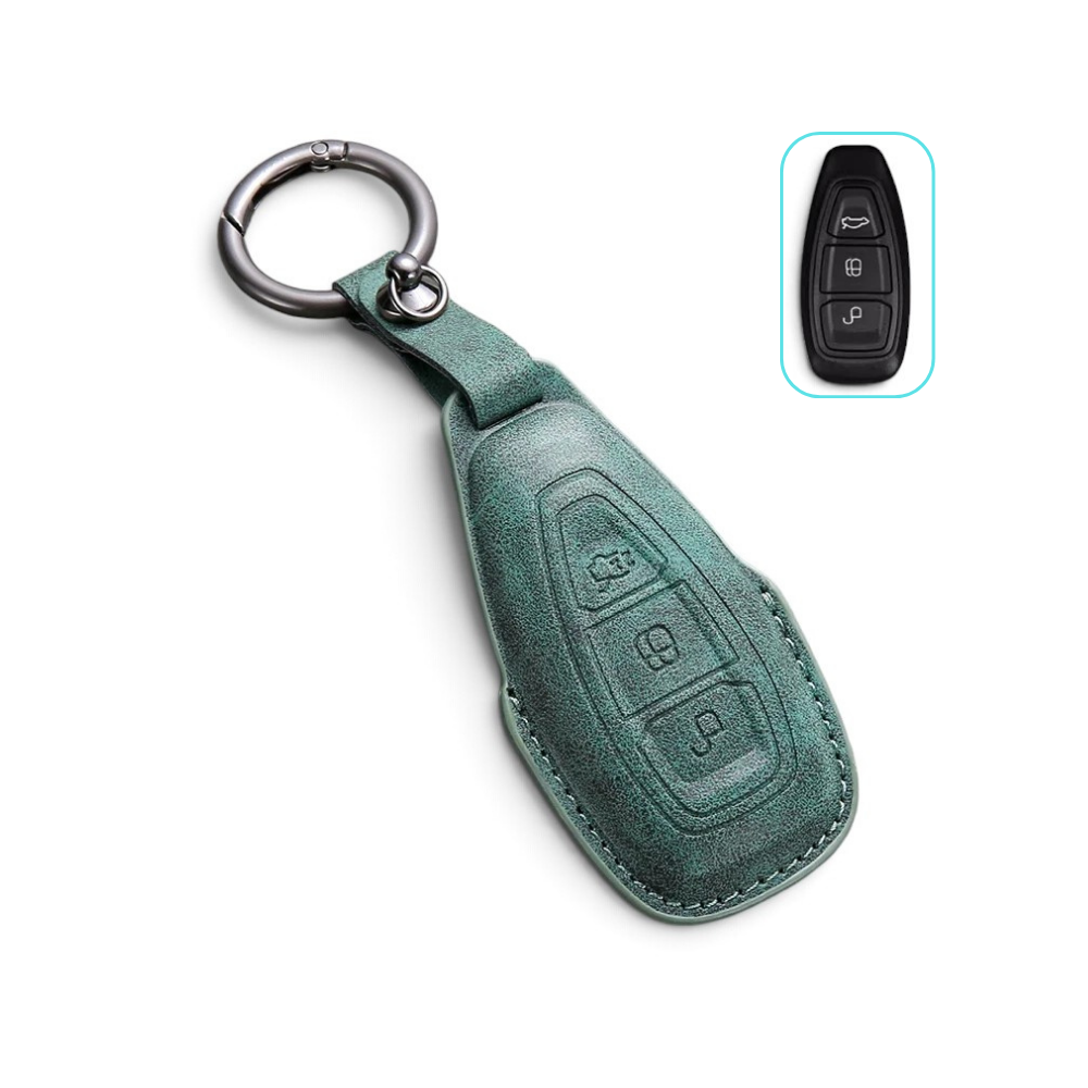 Coque de clé Alcantara pour télécommande Ford