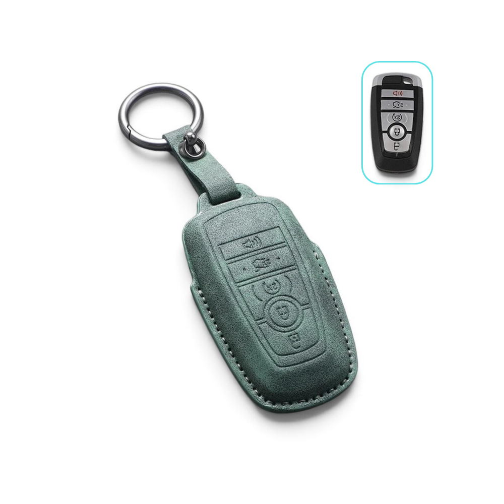 Coque de clé Alcantara pour télécommande Ford