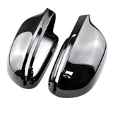 Coques de rétroviseurs noires brillantes pour Audi A3 8P (2008 à 2013)