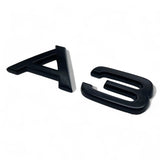 Logo Noir de coffre Badge AUDI A3 Black Edition
