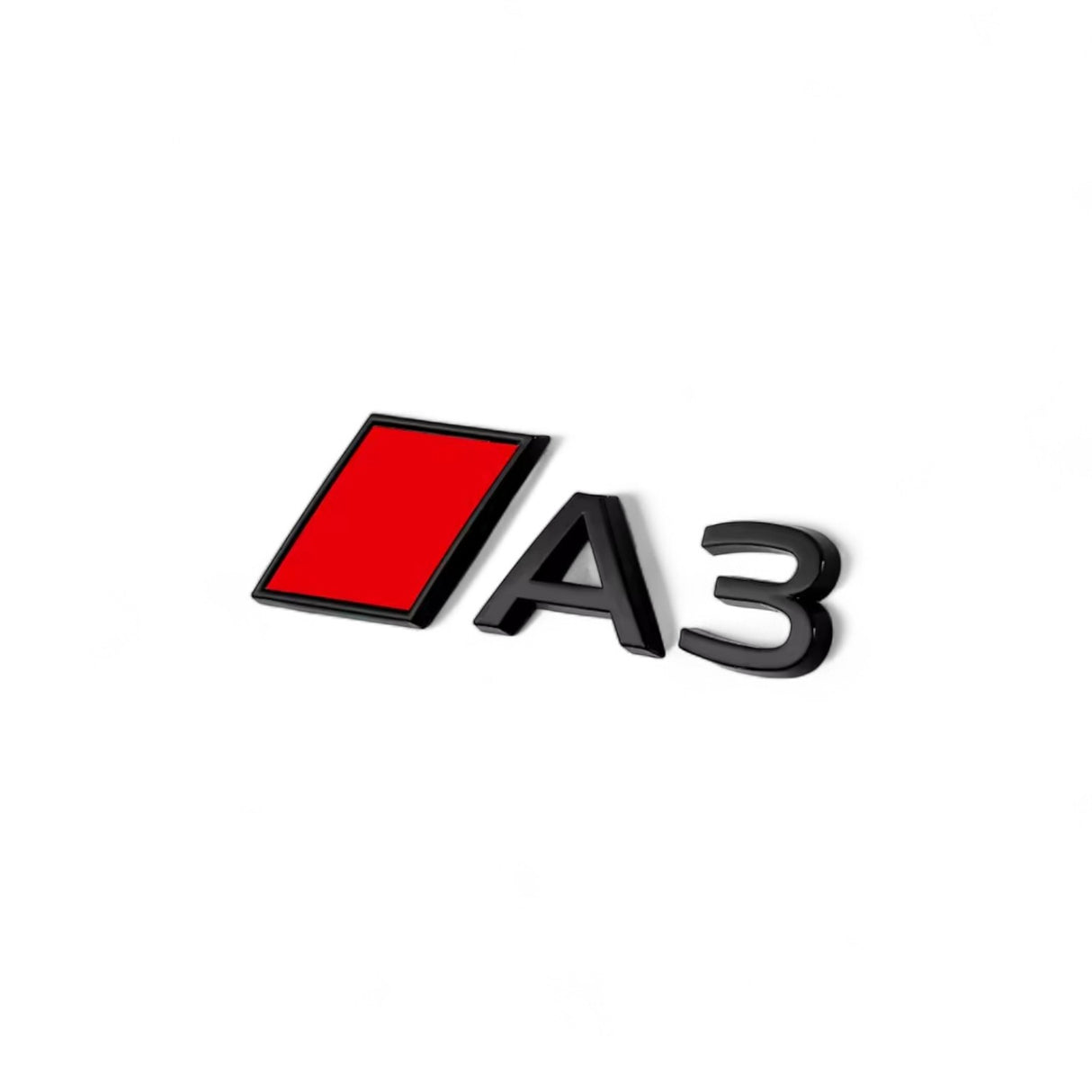 Logo Noir de coffre Badge AUDI A3 Black Edition
