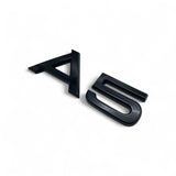 Logo de Coffre Noir Badge AUDI A5 Black Edition