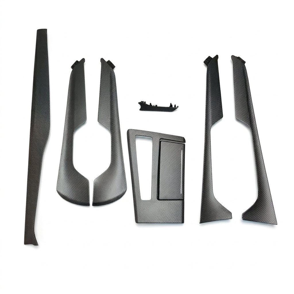 Kit garnitures intérieures fibre de carbone Audi A7 S7 RS7 C8