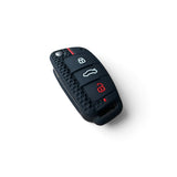 Coque de clé Audi en silicone avec porte-clés