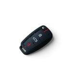 Coque de clé Audi en silicone avec porte-clés
