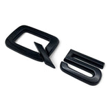 Logo de coffre noir Badge AUDI Q5 Black Edition