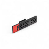Logo de Calandre Badge AUDI RS3 Noir Brillant