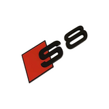 Logo de coffre noir Badge AUDI S8 Black Edition