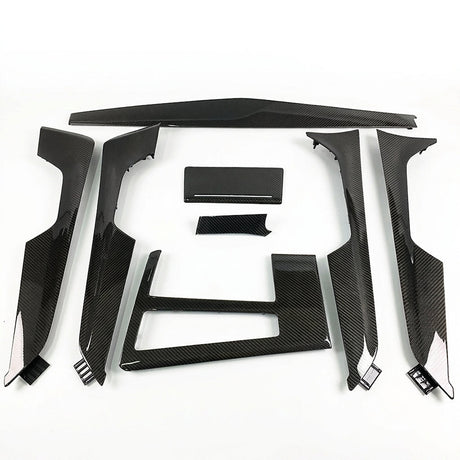 Kit garnitures intérieures fibre de carbone Audi A7 S7 RS7 C8