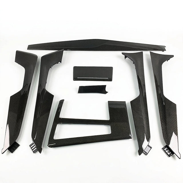 Kit garnitures intérieures fibre de carbone Audi A7 S7 RS7 C8