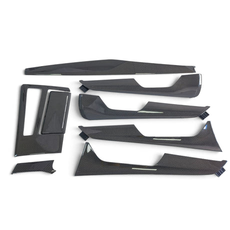 Kit garnitures intérieures fibre de carbone Audi A7 S7 RS7 C8