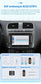 Autoradio connecté Android Auto et Apple CarPlay pour Volkswagen VW Passat (2005 à 2013)