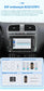Autoradio connecté Android Auto et Apple CarPlay pour Volkswagen VW Tiguan (2007 à 2013)