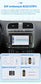 Autoradio connecté Android Auto et Apple CarPlay pour Volkswagen VW Touran (2003 à 2012)