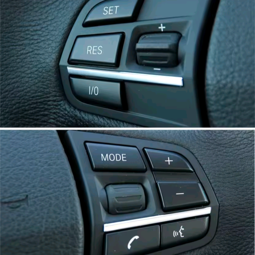 Set de boutons de remplacement pour volant multifonction BMW X3 F25 (2010 à 2017)