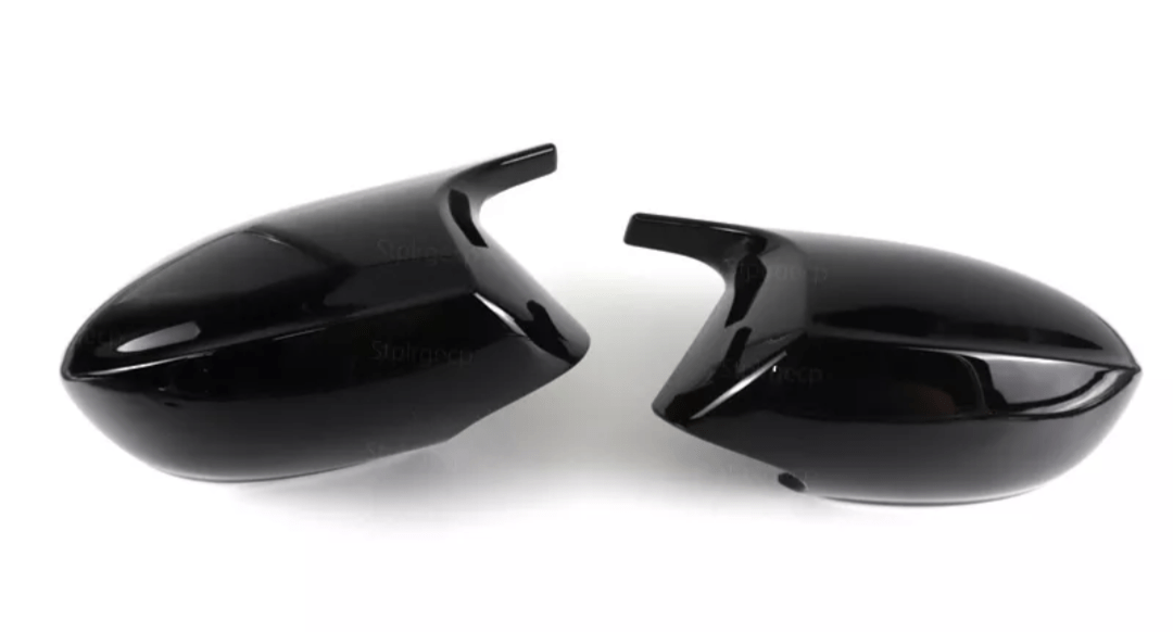 Coques de rétroviseurs BMW Série 1 E87 type M Perfomance Noires Brillantes (2004-2009) Coques de rétroviseurs type M Performance Noires Brillantes pour BMW Z4 E89 (2009 - 2016)