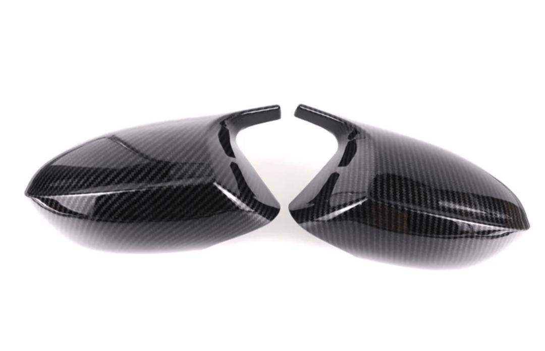 Coques de rétroviseurs BMW Série 1 E87 type M Perfomance Noires Brillantes (2004-2009) Coques de rétroviseurs type M Performance réplique Carbone pour BMW Z4 E89 (2009 - 2016)