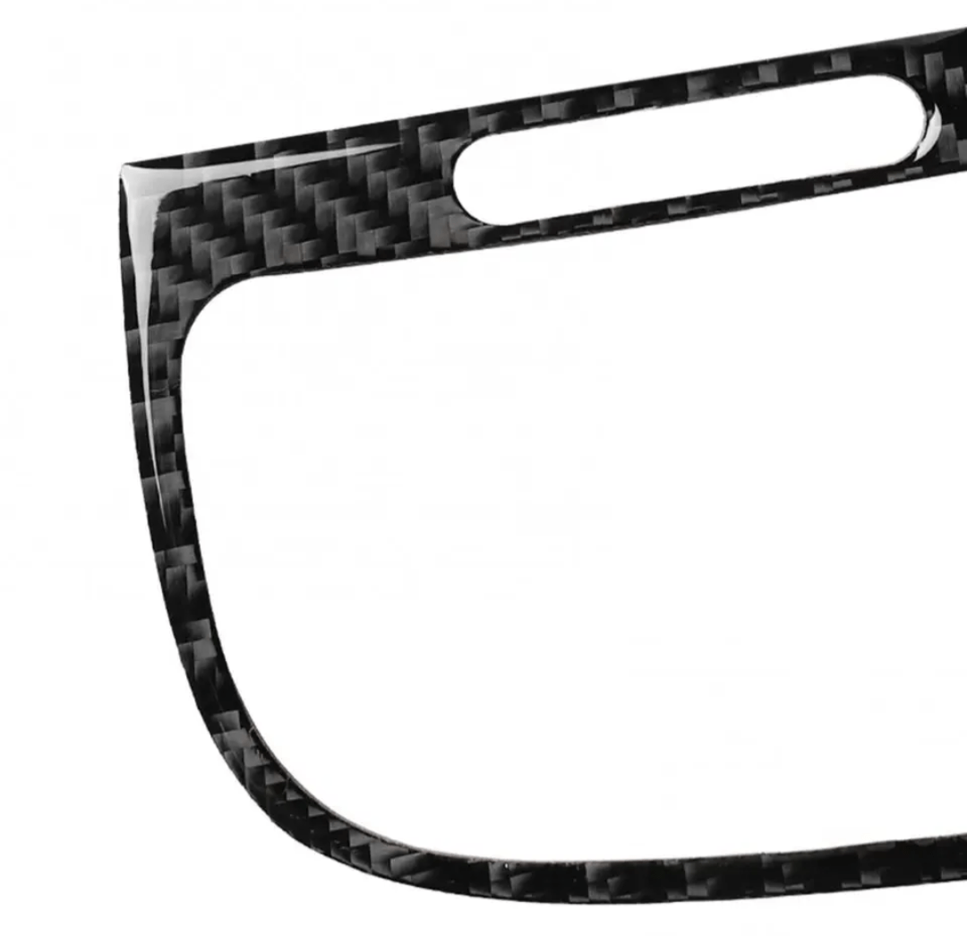 Inserts intérieurs carbone tableau de bord console centrale pour Volkswagen Golf 6
