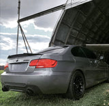 Noir brillant Aileron Spoiler de coffre type M4 M Performance pour BMW Série 3 Coupe E92 et Cabriolet E93  (2008 à 2013)