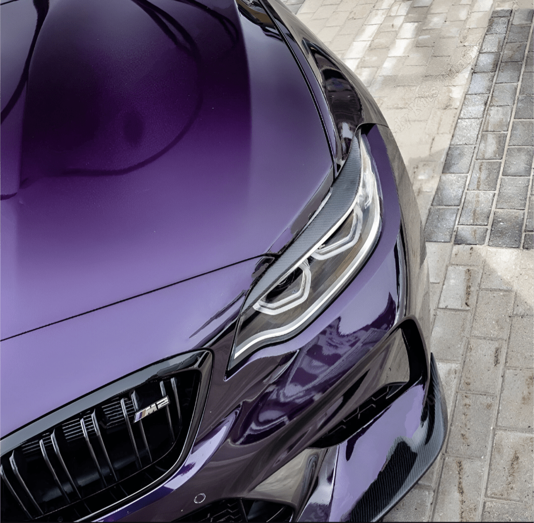 Carbone look Paupières de phares avant Performance pour BMW Série 2 F22 (2012 à 2020)