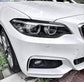 Paupières de phares avant Performance pour BMW Série 2 F22 (2012 à 2020)